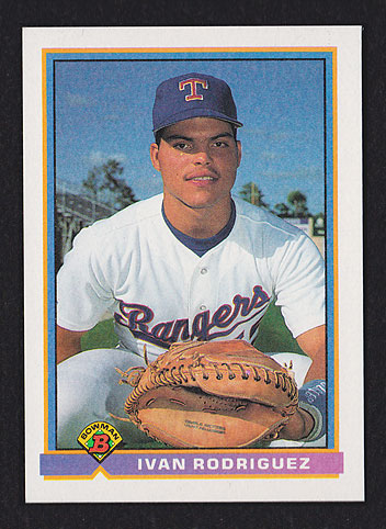 1991 Bowman Ivan Rodriguez
