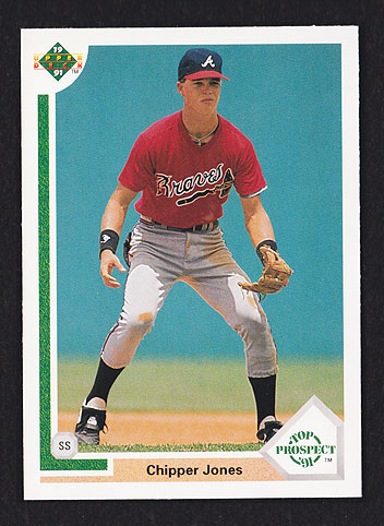 1991 Upper Deck Chipper Jones