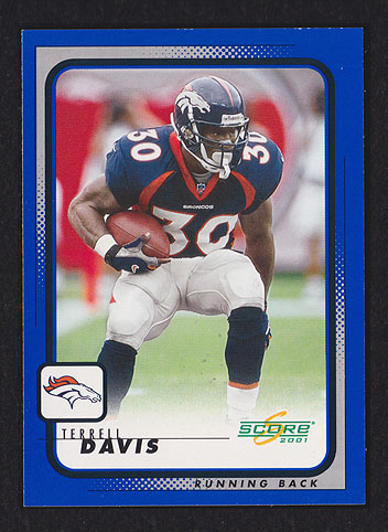 2001 Score Terrell Davis