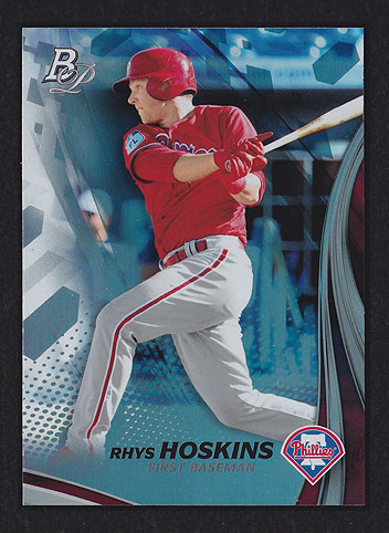 2017 Bowman Platinum Rhys Hoskins