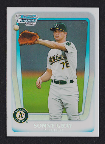 2011 Bowman Chrome Draft Sonny Gray