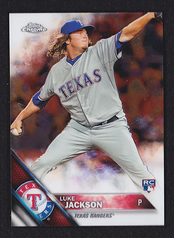 2016 Topps Chrome Luke Jackson